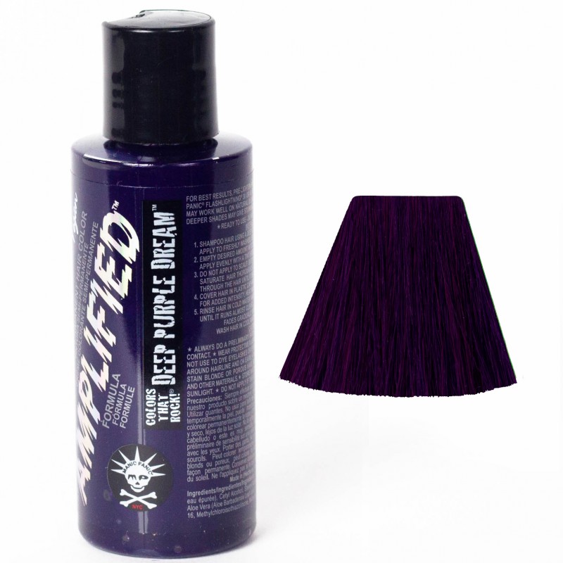 Усиленная краска для волос Deep Purple Dream™ Amplified™ Squeeze Bottle - Manic Panic